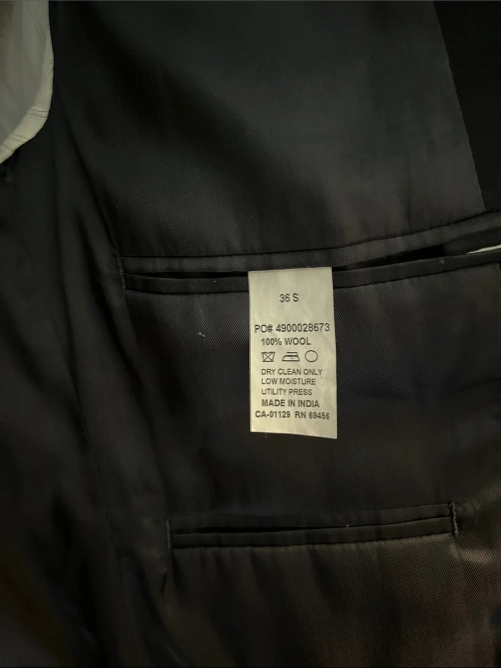Michael Kors Dark Navy Two-Button Sport Coat Blazer